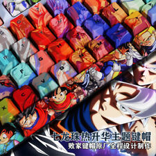 108pcs PBT Keycaps Dragon Ball Theme OEM Height for Mechanical Keyboard Collect picture