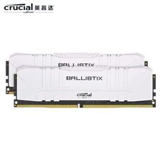 Crucial Ballistix 3000MHz DDR4 RAM Memory 32GB 8GBx4 BL4K32G30C15U4W White picture