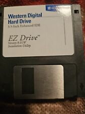 Vintage Computer Software Western Digital Installation Utility v8.01W  3.5