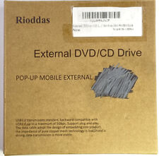 Rioddas Pop-Up Mobile External ODD & HDD Device DVD/CD Drive BT638 NEW  picture
