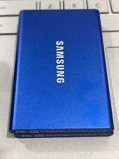 Samsung T7 2TB Portable External SSD - Blue (MU-PC2T0H/AM) 100% good health picture