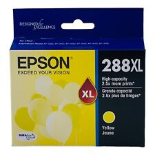 Genuine Epson 288XL Yellow Ink Cartridge High-capacity T288XL420, Exp.05/2023 picture