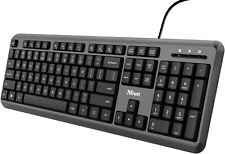 Trust ODY 1.8M Silent Keyboard UK QWERY Black - 24511 picture