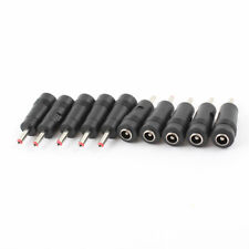 10 Pcs 3.5 x 1.35mm Male to 5.5 x 2.1mm Female Jack Adapter Connector picture