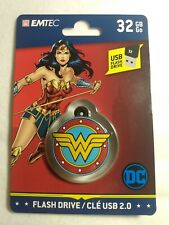 EMTEC 32GB  USB 2.0  flash drive- Wonder Woman- DC comics picture