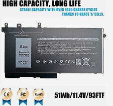 93FTF Battery for Dell Latitude 5280 5480 5580 5590 5490 5288 5290 5488 Notebook picture