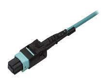 StarTech.com MPO8LCPL3M MTP to LC Breakout Cable - 10 ft / 3m - OM3 Multimode - picture
