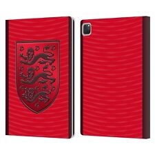 ENGLAND FOOTBALL TEAM 2022/23 CREST KIT LEATHER BOOK WALLET CASE FOR APPLE iPAD picture