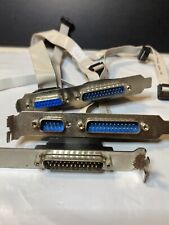 3 Lot Vintage Computer Ribbon Cables Keen - Ships Free picture