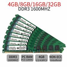 Kingston 32GB 16GB 8GB 4GB DDR3 1600MHz PC3-12800U DIMM Desktop Memory LOT AB picture