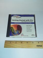 Getting Started w PCs ~ Multimedia Training ~ Learn2 PC Interactive CD-ROM picture