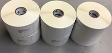 Lot Of 6 Zebra 10025482 Labels 2” X 1.938” 1000 Labels Per Roll (R14) picture