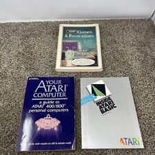 VINTAGE LOT OF 3 ATARI 400/800 BOOKS Atari Basic picture