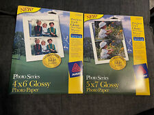Avery Glossy Photo Paper (30) 4” x 6” & (28) 5” x 7”  picture
