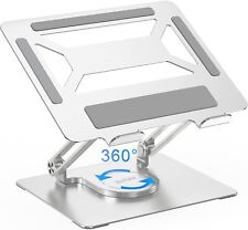 BoYata Laptop Stand for Desk, Adjustable Computer Stand with 360° Rotating Base picture