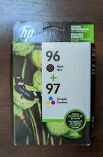 Genuine HP 96 97 Ink Cartridges - OEM & INK - New in Sealed Foil - No Box picture