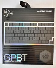 Glorious GPBT ANSI Mechanical Keyboard Keycaps 114 Keys Black Ash picture