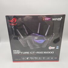 -NEW- ASUS ROG Rapture WiFi 6E Gaming Router (GT-AXE16000) - Quad-Band picture