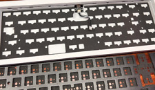 Huge Tofu65 2.0 Custom Mechanical Keyboard Bundle $500+ Gasket Mount CF POM PC picture