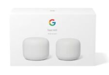 Google Nest 1000 Mbps Router and Point (GA00822US ) Snow New In Sealed Box picture