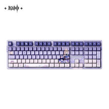 Official Genshin Impact Sangonomiya Kokomi PBT RGB Hot Swap Mechanical Keyboards picture