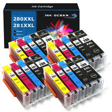 2-20 pack Ink Cartridge For Canon PGI-280 CLI-281 XXL PIXMA TR7520 TR8520 TS9120 picture