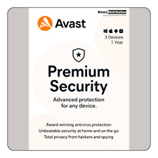 Avast Premium Security 2024 - 3 Devices - 1 Year - [Download] picture