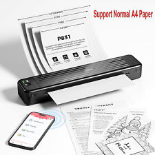 Phomemo P831 Wireless Portable A4 Bluetooth Printer Inkless Or Ink Print lot picture