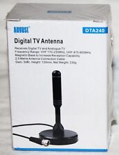 August DTA240 High Gain Digital TV Aerial - Portable In/Outdoor Digital Antenna picture