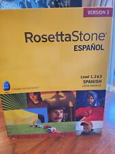 Rosetta Stone Spanish (Latin America) Version 3 Level 1-3 Español picture