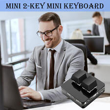  2-key Customized Keypad Volume Button Knob Programming Hot-swap Macro Keyboard  picture