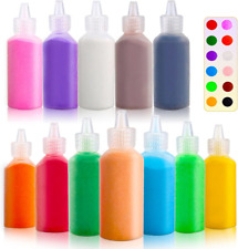 12 Pcs Art Sand,Colored Sand Kit,DIY Arts & Crafts Sand for Kids,Fine Sand for W picture