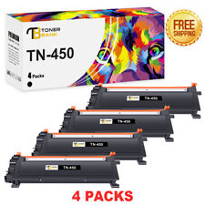 4PCS For Brother TN450 TN420 High Yield Black Toner Cartridge MFC-7240 2270DW picture