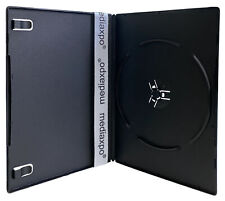 PREMIUM SLIM Black Single DVD Cases 7MM (100% New Material) Lot picture