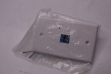 Lulosk Ethernet Wall Plate 1 Port Cat6 Keystone Female to Female White picture