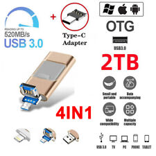 2T~64GB USB 3.0 Flash Drive Memory Photo Stick USB-C Disk OTG For iPhone Samsung picture