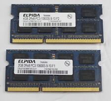 2   ELPIDA 4GB 2RX8 PC3-10600S-9-10-F2 EBJ41UF8BCS0-DJ-F & picture