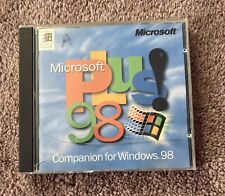 Microsoft Plus 98 Software Companion for Windows VG w/Key Fast Ship picture