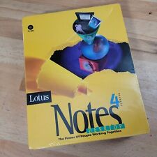 OEM Lotus Notes Release 4 Windows Discs Vintage Computer Software NEW SEALED picture