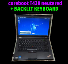 ⭐ coreboot T430 Thinkpad + Backlit KB + 16GB RAM + NEW 🔋 BATTERY + 💽 DVD-RW picture