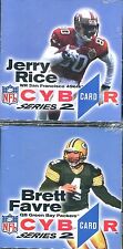 NFL CYBER CARD SERIES 2 - JERRY RICE & BRETT FAVRE picture