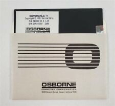 OSBORNE SuperCalc 1981 Sorcim Corp 5.25