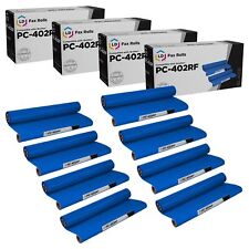 Compatible Brother PC402 Set of 8 Thermal Fax Ribbon Refill Rolls picture