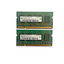 1 GB (2 X 512 MB ) HYNIX DDR2 SO-DIMM Laptop Memory RAM PC2-5300S Tested Working picture