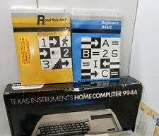 Texas Instruments TI-99/4A Home Computer in Original Box 1983 With Cords NOS picture