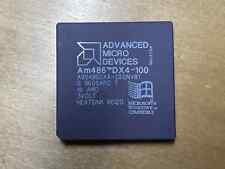 AMD Am486DX4 100 MHz CPU, A80486DX4-100NV8T, 100% Tested Working ~Vintage Retro~ picture