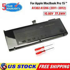 NEW Genuine OEM A1382 Battery for Apple MacBook Pro Unibody 15