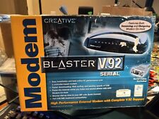 Creative Modem Blaster 56Kbps V.92 Serial Windows XP 2000 - New Sealed picture