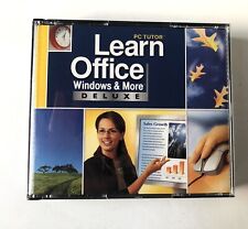 PC Tutor Learn Office Windows & More Deluxe 2004-CD Set Of 5 picture