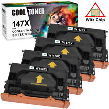 4 Pack High Yield W1470X Compatible With HP 147X LaserJet M611x M612dn MFP M635h picture